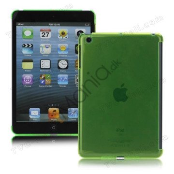 Klar Smart Cover Companion Crystal Case Cover til iPad Mini - GrønGul