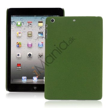 Top-Grade kviksand Stealth Hard Shell Back Case Cover til iPad Mini - Grøn