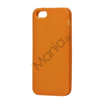 Blødt Silikone Case Cover til iPhone 5  - Orange