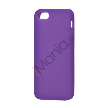 Blødt Silikone Case Cover til iPhone 5  - Lilla