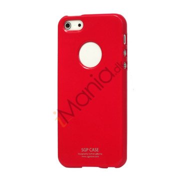 Ultra tynd Blankt Hard Cover Case til iPhone 5 - Rose