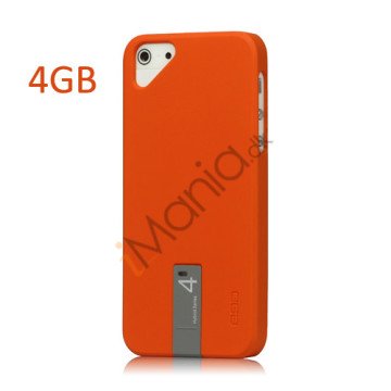 EGO 4GB USB Flash Disk Hard Case iPhone 5 cover - Orange