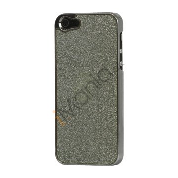 Glitrende Powder Metalbelagt Hard Case iPhone 5 cover - Grå