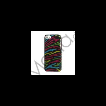 Farverige Zebra Snap-On Hard Case iPhone 5 cover