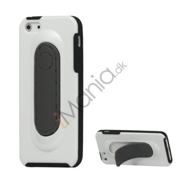 TPU og plast Hybrid Stand Case iPhone 5 cover