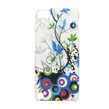 Cirkler Blomster Plastic Case Cover til iPod Touch 5