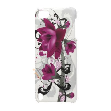 Lotus Plastic Cover Case til iPod Touch 5