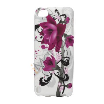 Elegant Lotus Blomst TPU Gel Cover til iPod Touch 5