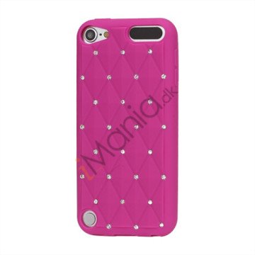 Smykkepræget Silicone Skin Case til iPod Touch 5 - Rose