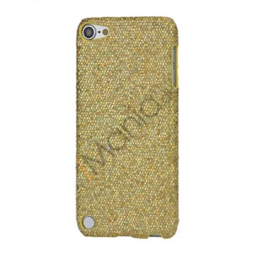 Bling Pailletter Beskyttende Hard Case Cover til iPod Touch 5 - Gulden