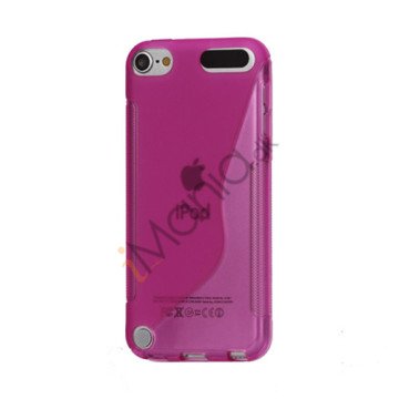 S-formet TPU Cover til iPod Touch 5 - Lilla