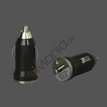 iPhone universal 12v  mini billader, sort