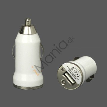 iPhone universal 12v  mini billader, hvid