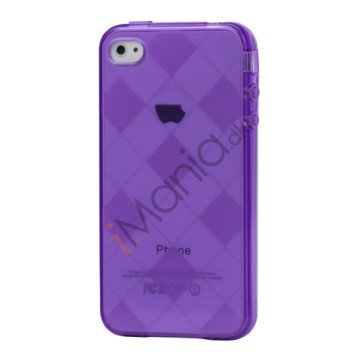 Ternet iPhone 4 4S TPU Cover - Lilla