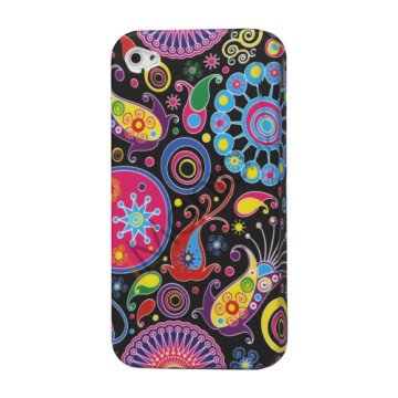 Farvelagt TPU Cover til iPhone 4 4S