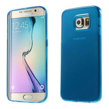 Samsung Galaxy S6 Edge cover i TPU, blå