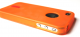 iPhone 4 / 4S cover orange gummi