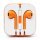 iPhone 5 headset - Orange