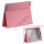 Thin Folio Pink Kunstlæder Stand Case Cover til iPad 2. 3. 4. Gen