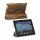 Folding Træ Grain Leather Stand Smart Cover til iPad 2 3 4