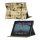 Fashion Lady PU Kunstlæder Stand Case Smart Cover til iPad 2 3 4 - Brun