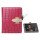 Hermes Folio Style Krokodille Kunstlæder Taske Cover Holder til iPad 2. 3. 4. Generation - Rose