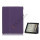 Premium Canvas Folio Case Holder til iPad 2 3 4 - Lilla