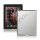Carbon Fiber Kunstlæder Hard Case Smart Cover Companion til iPad 2 3 4 - Grå