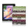 Stribet Coach Hard Case Cover Smart Cover Companion til iPad 4. 3. 2. generation
