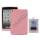 Slim Blød Silikone Taske med Chokolade Home Button til iPad Mini med Exquisite Emballage - lyserød
