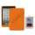Slim Blød Silikone Taske med Chokolade Home Button til iPad Mini med Exquisite Emballage - Orange