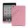 Blødt Silicone Case Cover med Chokolade Home Button til iPad Mini - Pink