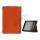 Slim Canvas Case Cover with Stand til iPad Mini - Orange