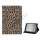 Leopard Skin PU Læder Taske Stand the iPad Mini - Light Brun