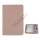Lychee Skin PU Læder Stand Case Cover til iPad Mini - Pink