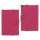 Mønstret Lychee Leather Folio Cover Case til iPad Mini - Rose