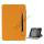 Grain Line 360 Rotating Magnetic Leather Case with Wake Sleep Function til iPad Mini  - Orange