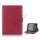 iPad Mini Smart Cover Magnetic Stand PU Lychee Leather Case - Rose