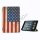 American USA National Flag Premium Læder og Hard Back Beskyttende Case til iPad Mini
