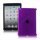 Clear Smart Cover Companion Crystal Case Cover til iPad Mini - Translucent Lilla