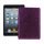 Shining Glitter Bling Powder Mesh Coated Hard Case Skin Cover til iPad Mini - Lilla