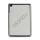 Læder Coated Rhombus Mønstret Snap-On Hard Case til iPad Mini - Hvid