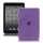 Slim Matte TPU Pudding Jelly Gel Cover Case til iPad Mini - Lilla