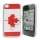 iPhone 4 / 4S cover med canadisk flag / "Maple Leaf"