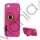 3D-kamera Blød Silikone Stand Case iPhone 5 cover - Rose