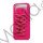 Sporty Snørebånd Silikone Case iPhone 5 cover - Rose