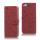 Sød Tegneserie Magnetisk læder tegnebog Case iPhone 5 cover - Rød
