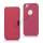 Plastik og Læder Flip Hybrid Case iPhone 5 cover - Rose