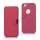 Plastik og Læder Flip Hybrid Case iPhone 5 cover - Rose