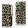 Leopard Magnetisk læder tegnebog Case iPhone 5 cover - Brun